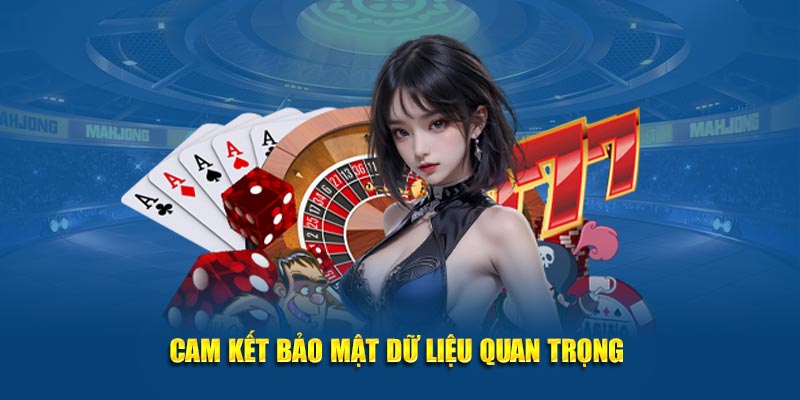 Cam kết bảo mật dữ liệu quan trọng 