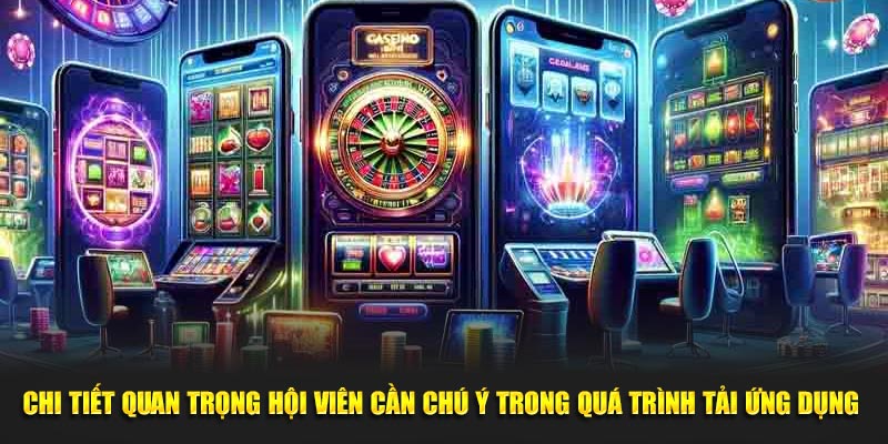 Chi tiết quan trọng hội viên cần chú ý trong quá trình tải ứng dụng 